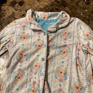 Disney frozen Elsa pajama top size 8/10 used